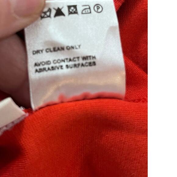 Whistles Red Pockets Stretch Sheath Dress‎ Sz US 4 - Picture 12 of 12